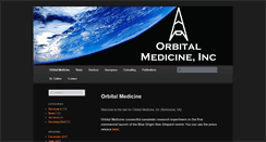 Desktop Screenshot of orbitalmedicine.com