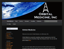 Tablet Screenshot of orbitalmedicine.com
